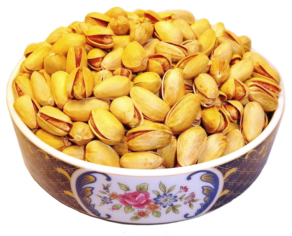 Akbari Pistachio - Roasted/Lightly Salted - Fresh - 1 Pound ( Pesteh Akbari Zaferani ) - Nuts - Kalamala - Kalamala