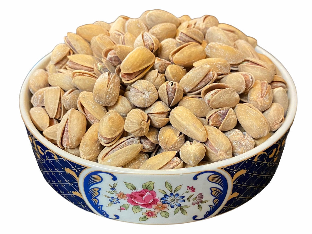 Akbari Pistachio - Roasted/Salted - Fresh - 1 Pound ( Pesteh Akbari Shoor ) - Nuts - Kalamala - Kalamala