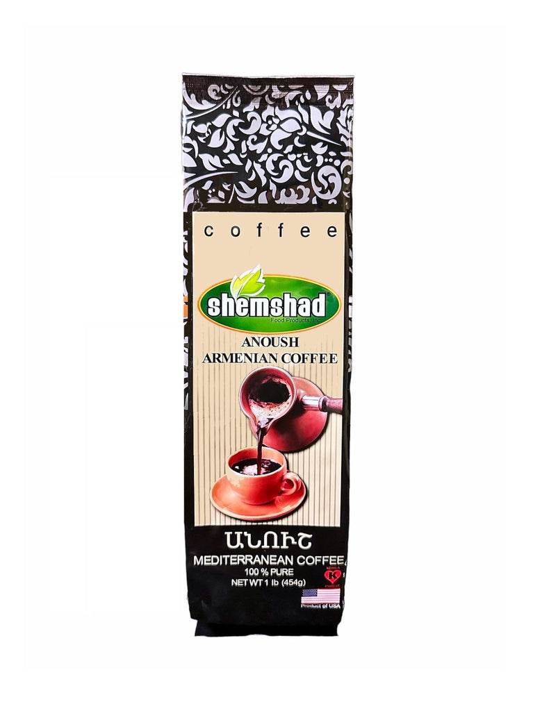 Anoush Mediterranean Coffee Shemshad (1 Lb-453 g) - Kalamala - Shemshad