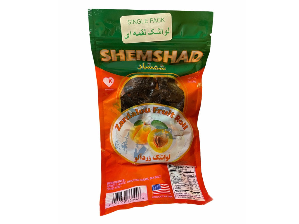 Apricot Fruit Roll ( Lavashak e Zardalou ) - Fruit Leather - Kalamala - Shemshad