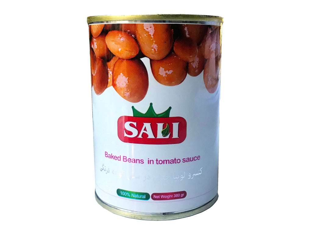 Baked Beans in Tomato Sauce - Canned ( Loobia ) - Prepared Beans - Kalamala - Sali