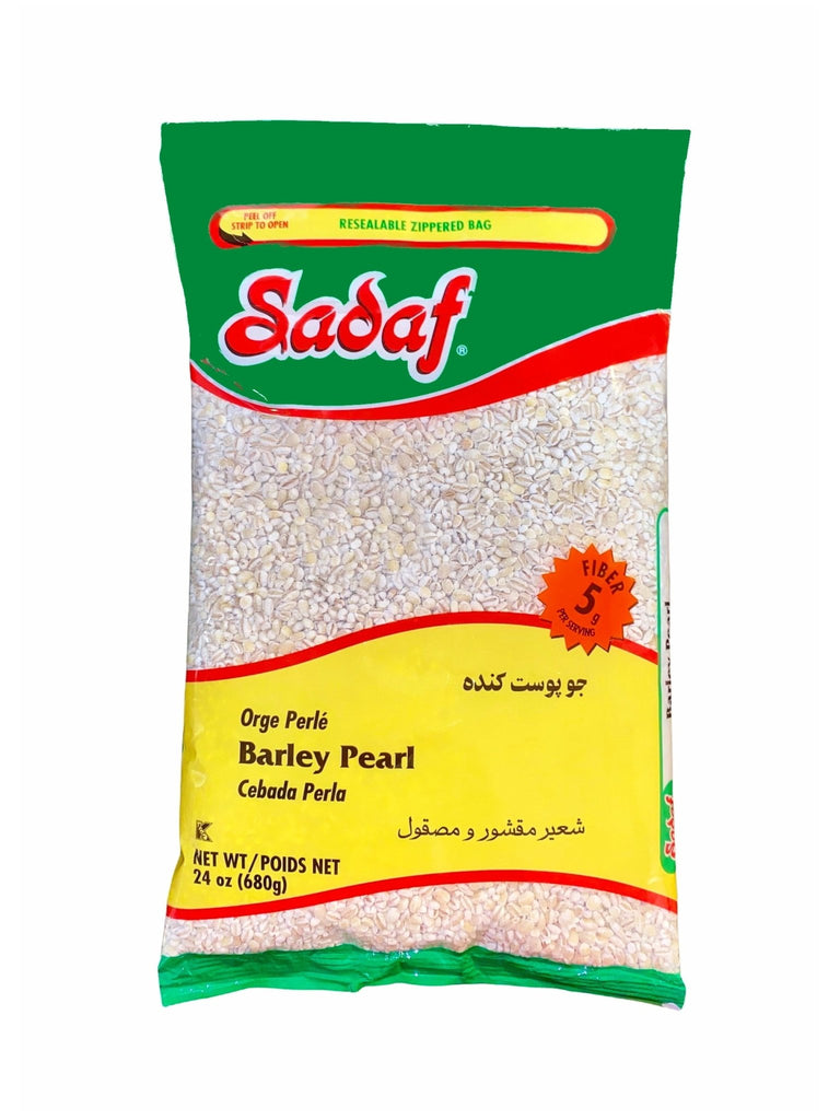 Barley Pearl - 24 Oz ( Jo Poost Kandeh ) - Whole Grains - Kalamala - Sadaf