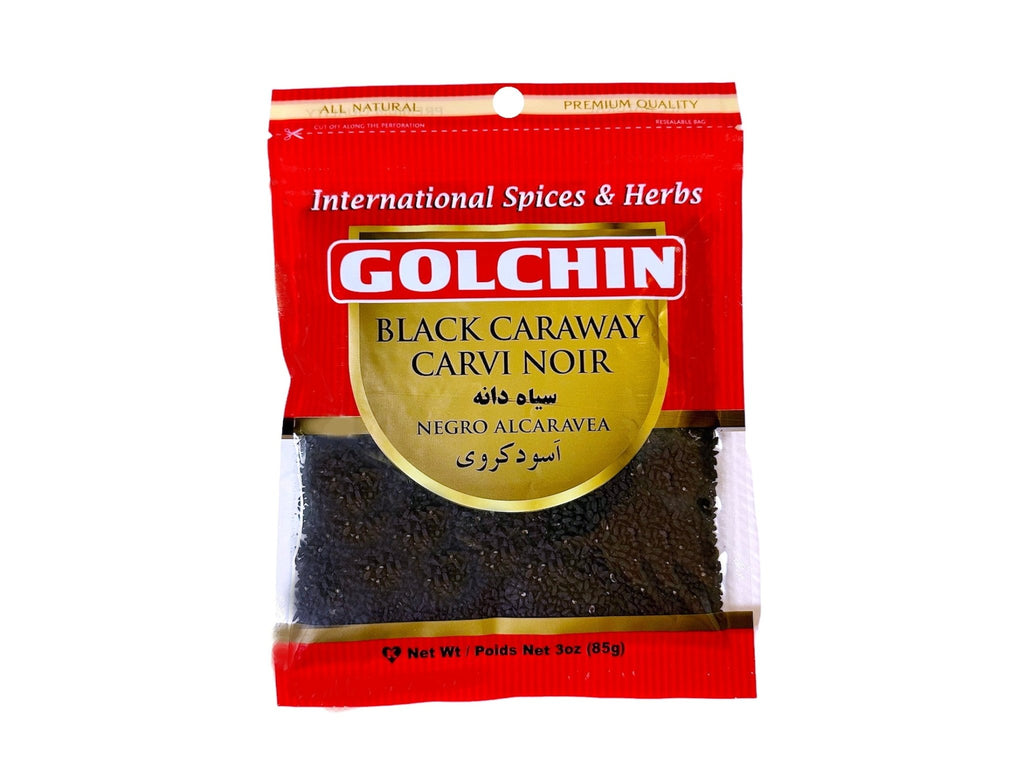 Black Caraway Seeds ( Siah Daneh ) - Whole Spice - Kalamala - Golchin