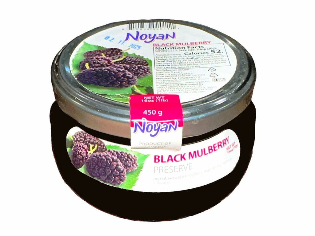Black Mulberry Preserve Noyan (Jam) (Muraba Toot Siah) - Kalamala - Kalamala