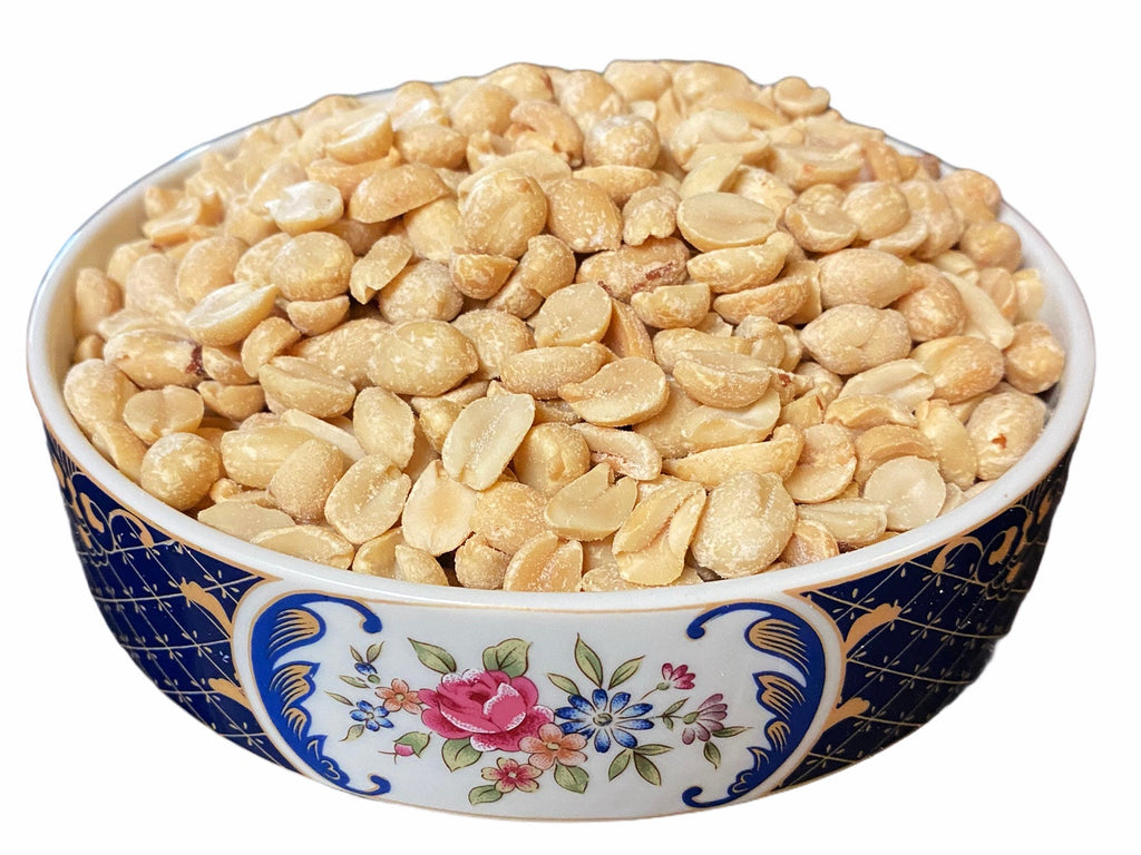 Blanched Peanuts - Roasted/Salted - 1 Pound ( Badoom Zamini ) - Nuts - Kalamala - Kalamala