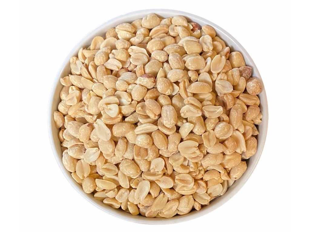 Blanched Peanuts - Roasted/Salted - 1 Pound ( Badoom Zamini ) - Nuts - Kalamala - Kalamala