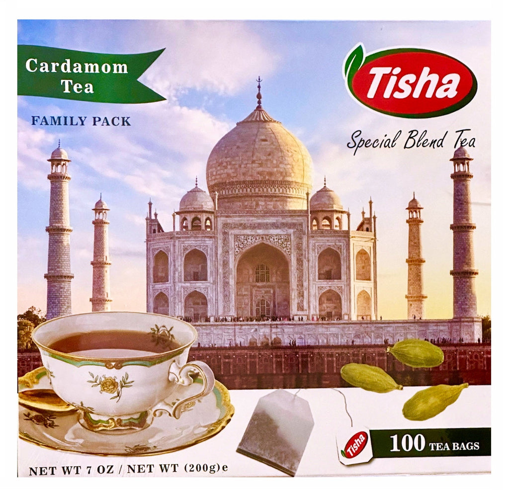 Cardamom Tea - Tea Bags - 100 Tea Bags ( Chai ) - Tea - Kalamala - Tisha