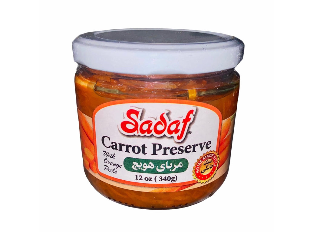 Carrot Preserve with Orange Peels - Preserved ( Moraba Havij ) - Jam - Kalamala - Sadaf