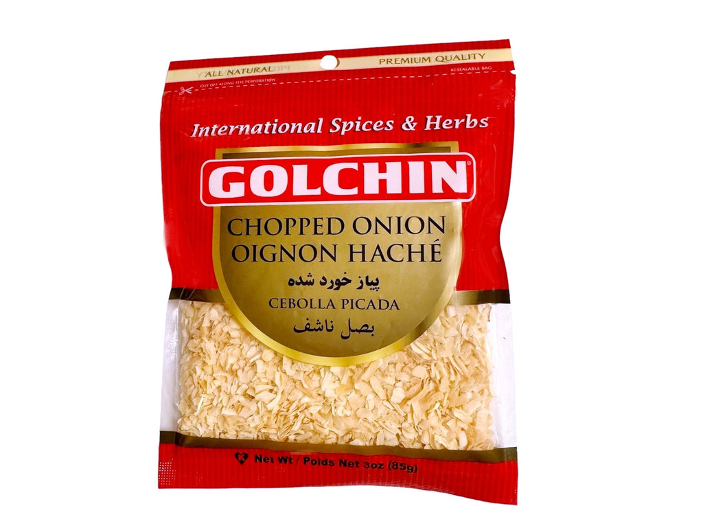 Chopped Onion ( Piaz e Khoord Shodeh ) - Ground Spice - Kalamala - Golchin