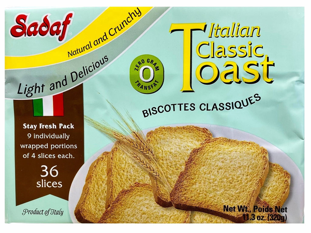 Classic Italian Toast - Plain ( Noon E Tost ) - Biscuit & Cracker - Kalamala - Sadaf