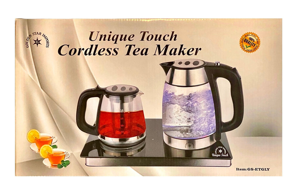 Cordless Tea Maker - 3 Pcs ( Chai Saz ) - Kettles - Kalamala - Kalamala