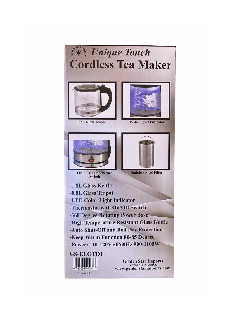 Cordless Tea Maker - 3 Pieces ( Chai Saz ) - Kettles - Kalamala - Kalamala