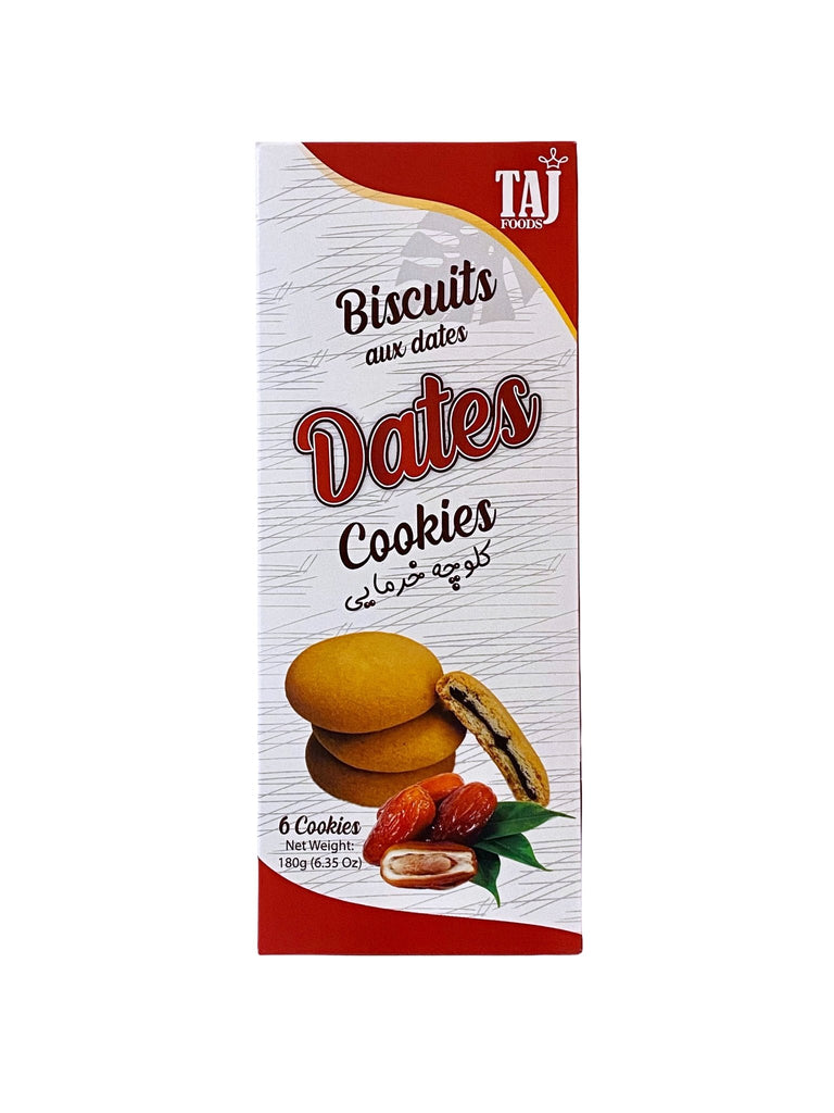 Date Cookie - 6 Pieces ( Koloocheh Khormaee ) - Cookies - Kalamala - Taj