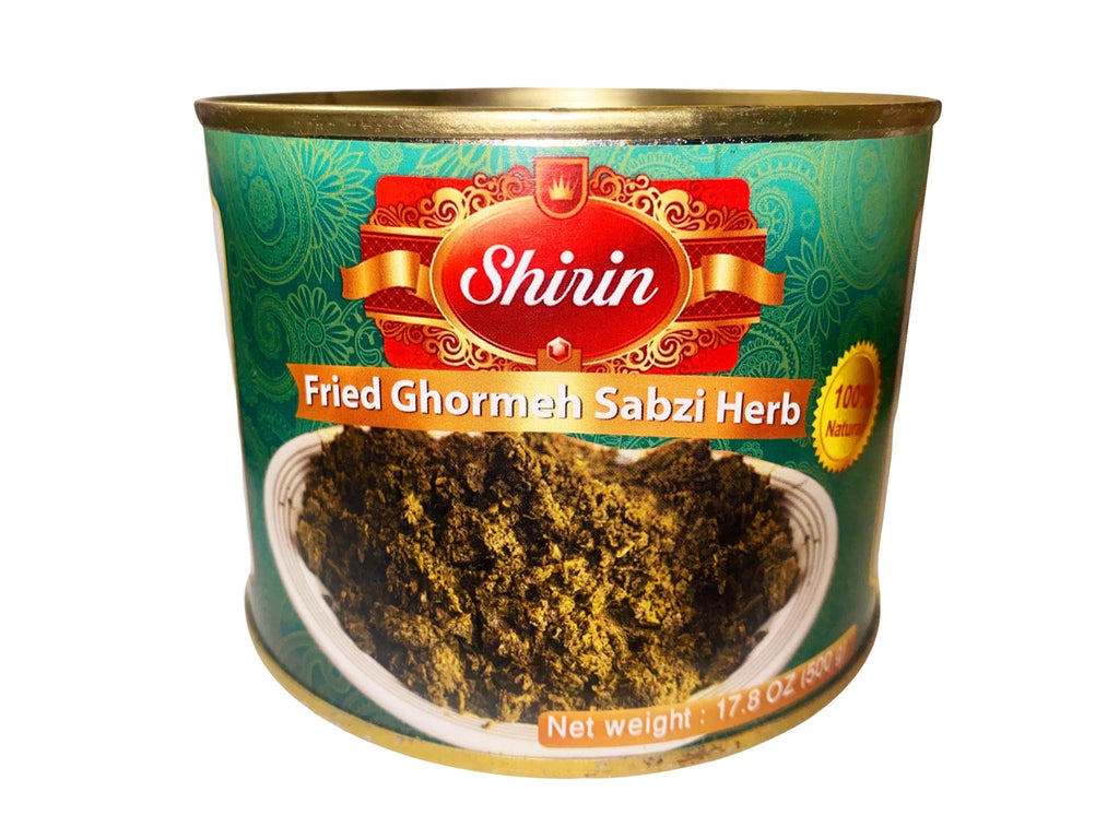 Fried Ghormeh Sabzi Herbs - Canned - Prepared Sabzy - Kalamala - Shirin