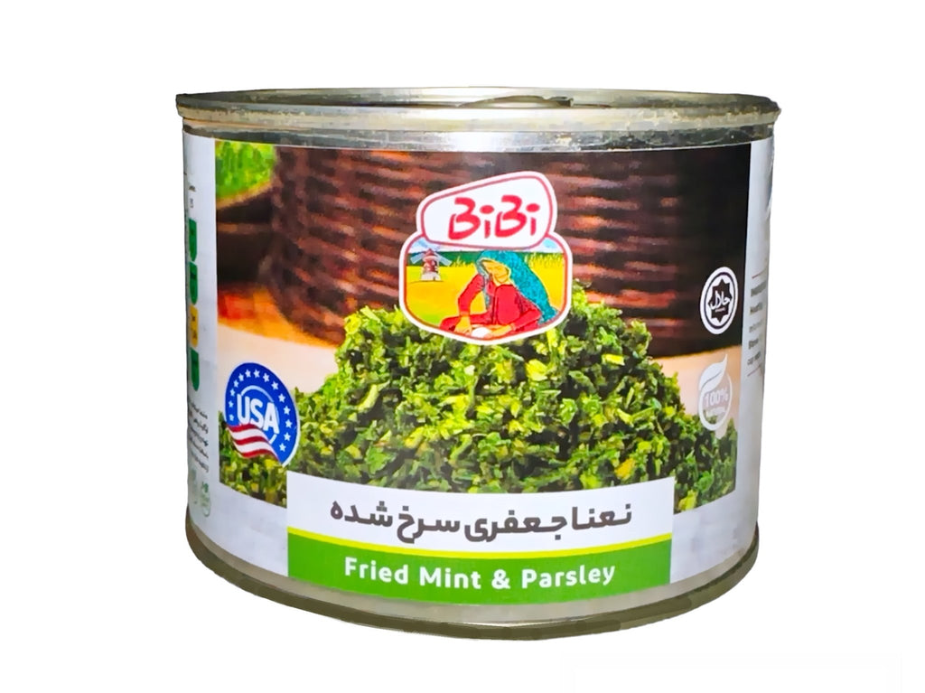 Fried Mint/Parsley Herbs ( Nanaa Jafari ) - Prepared Sabzy - Kalamala - BiBi