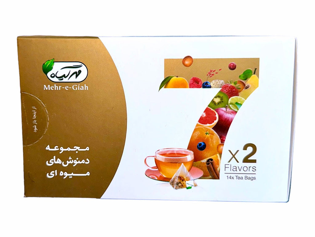 Fruit Mix Mehr-e-Giah (Mixed Herbal Tea) (Damnoosh e Miveh) - Kalamala - Kalamala