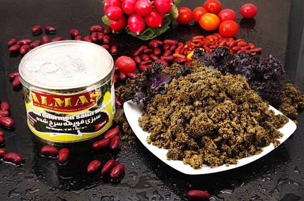 Ghormeh Sabzi Herbs - Fried, Can ( Sabzy ) - Prepared Sabzy - Kalamala - Almas