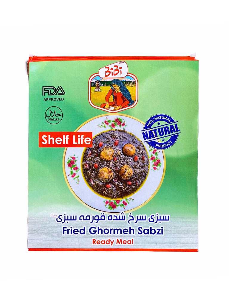 Ghormeh Sabzi Herbs - Fried ( Ghormeh Sabzi ) - Prepared Sabzy - Kalamala - BiBi