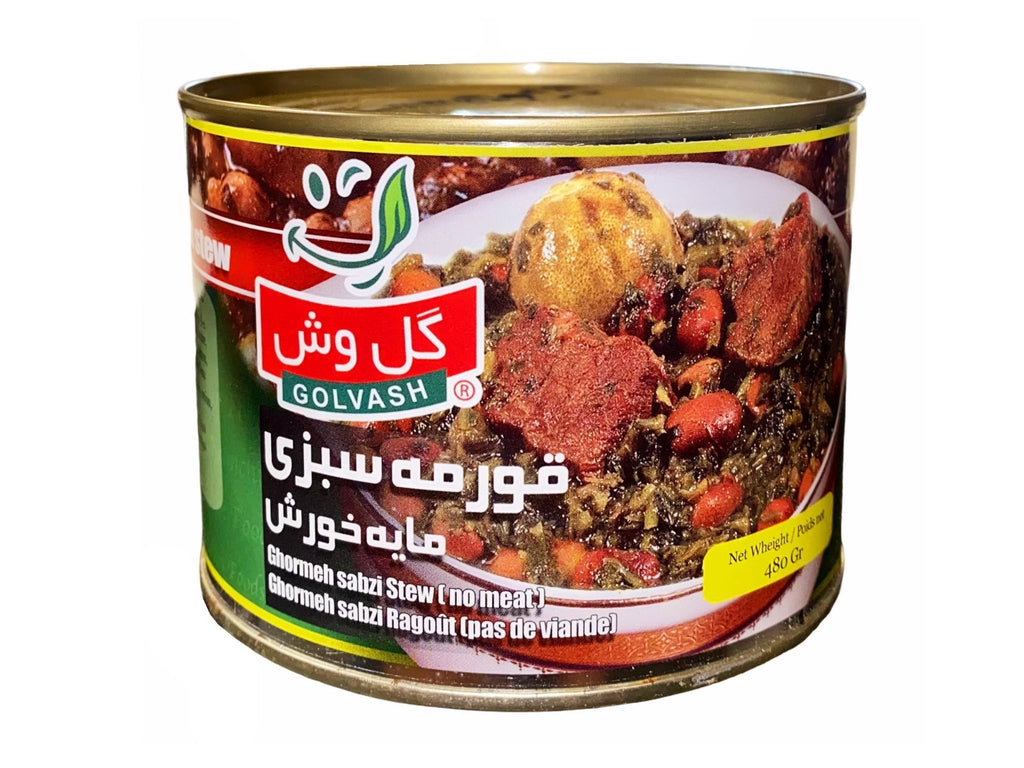Ghormeh Sabzi Stew - Can - No Meat ( Ghormeh Sabzi ) - Prepared Stews - Kalamala - Golvash
