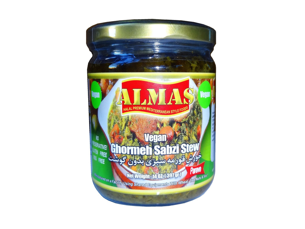 Ghormeh Sabzi Stew - Jar - No Meat ( Ghormeh Sabzi ) - Prepared Stews - Kalamala - Almas