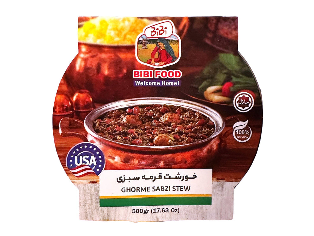 Ghormeh Sabzi Stew - No Meat - Can ( Ghormeh Sabzi Stew ) - Prepared Stews - Kalamala - BiBi