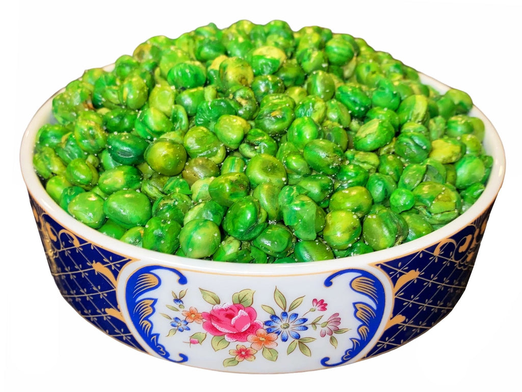 Green Peas Fried - 10 Oz ( Nokhod Sabz Boo Dadeh ) - Snacks - Kalamala - Kalamala