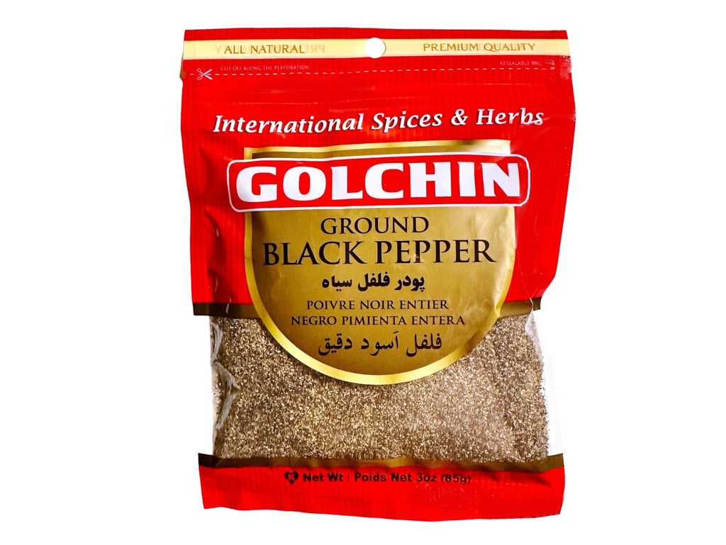 Ground Black Pepper ( Felfel Siah ) - Ground Spice - Kalamala - Golchin
