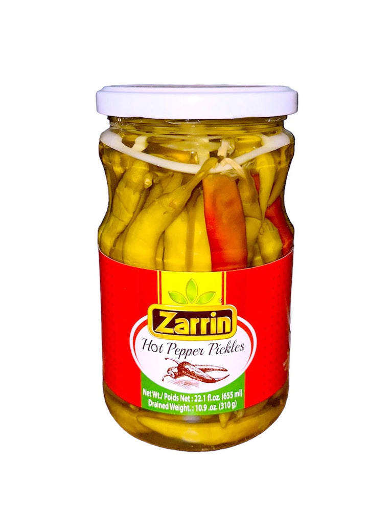 Hot Pepper Pickled Zarrin ( Turshi Felfel Zarin- Torshi ) - Kalamala - Kalamala