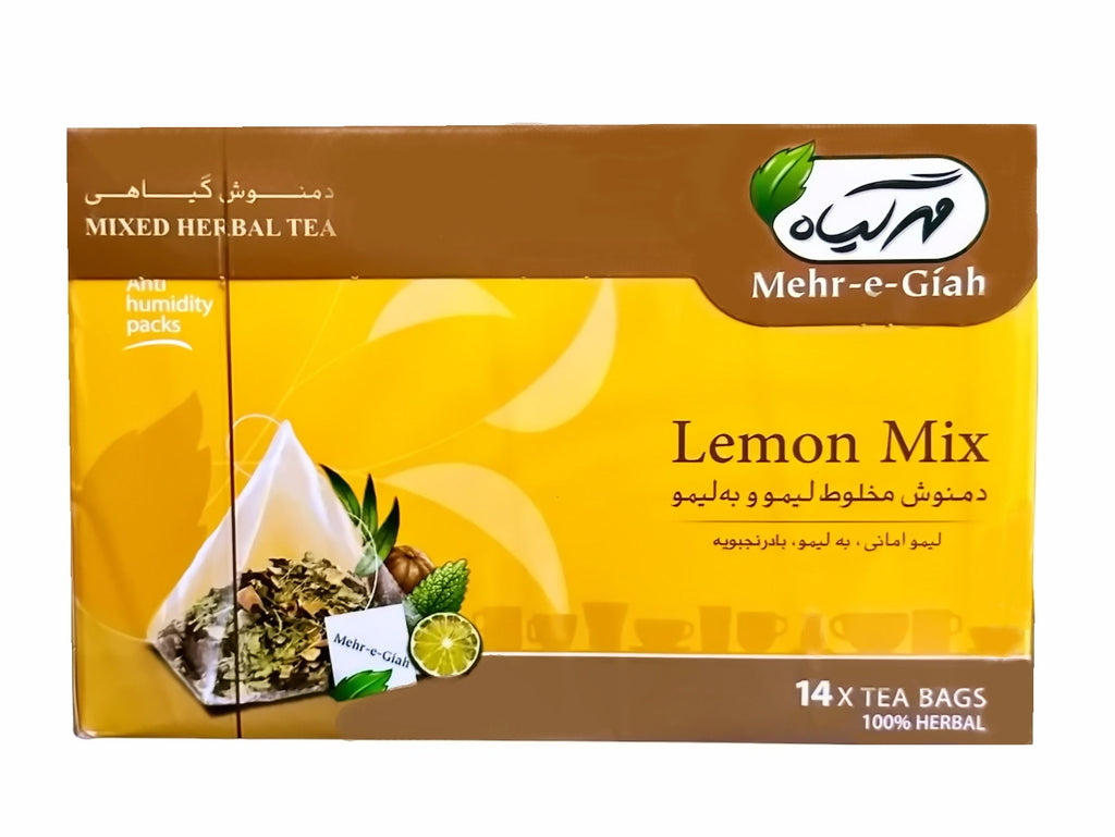 Lemon Mix Herbal Tea ( Damnoosh e Limoo ) - Herbal Tea - Kalamala - Mehr-e-Giah