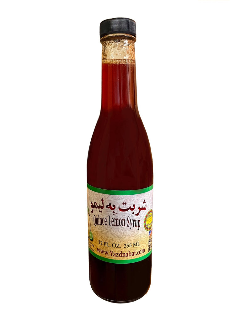 Lime & Quince Syrup ( Sharbat e Beh Limoo ) - Fruit Syrup - Kalamala - Yazdi