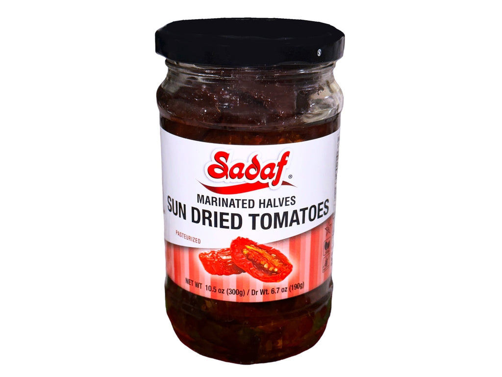 Marinated Halves Sun Dried Tomatoes Sadaf (Gojeh Farangi Khoshk Shode) - Kalamala - Sadaf