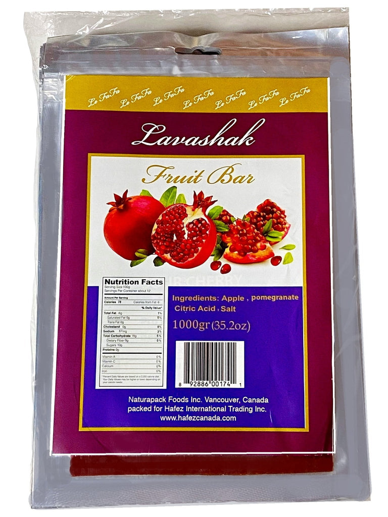 Mixed Fruit Leather - 1.5 Lb -Family Pack ( Lavashak Khanevadeh ) - Fruit Leather - Kalamala - Kalamala