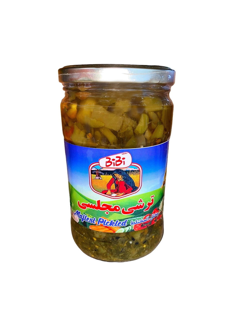 Mixed Majlesi Vegetable Pickle - Pickled ( Torshi Majlesi ) - Garlic Pickle - Kalamala - BiBi