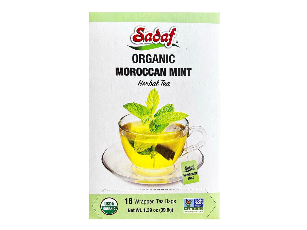 Organic Moroccan Mint Teabags - Organic ( Dam Noosh e Nanaa ) - Tea - Kalamala - Sadaf