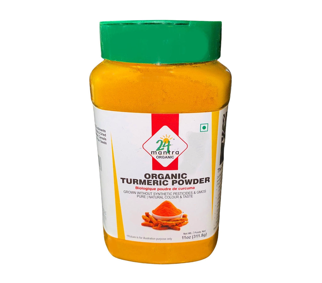 Organic Turmeric Powder - 11 Oz -Organic ( Zardchoobeh ) - Ground Spice - Kalamala - Mantra
