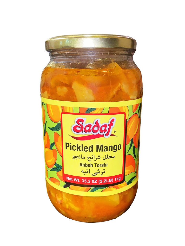 Pickled Mango - 35.2 Oz -Large ( Torshi Anbeh ) - Fruit Pickle - Kalamala - Sadaf