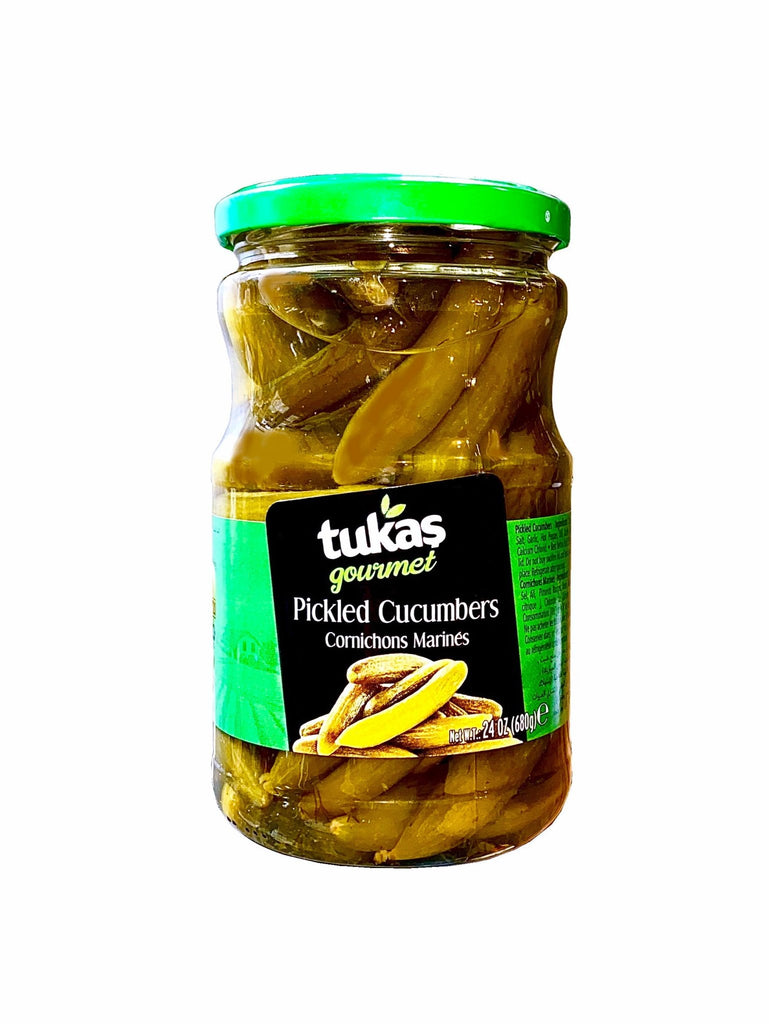 Pickled Midget Cucumbers Cornichons ( Khiar shoor e Riz ) - Cucumber Pickle - Kalamala - Tukas