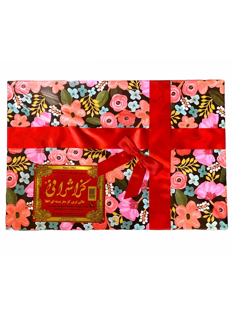 Pistachio Nougats - Bite size - 24 Oz -Gift Box ( Gaz Ashraafi Kadoee ) - Nougat - Kalamala - Imperial