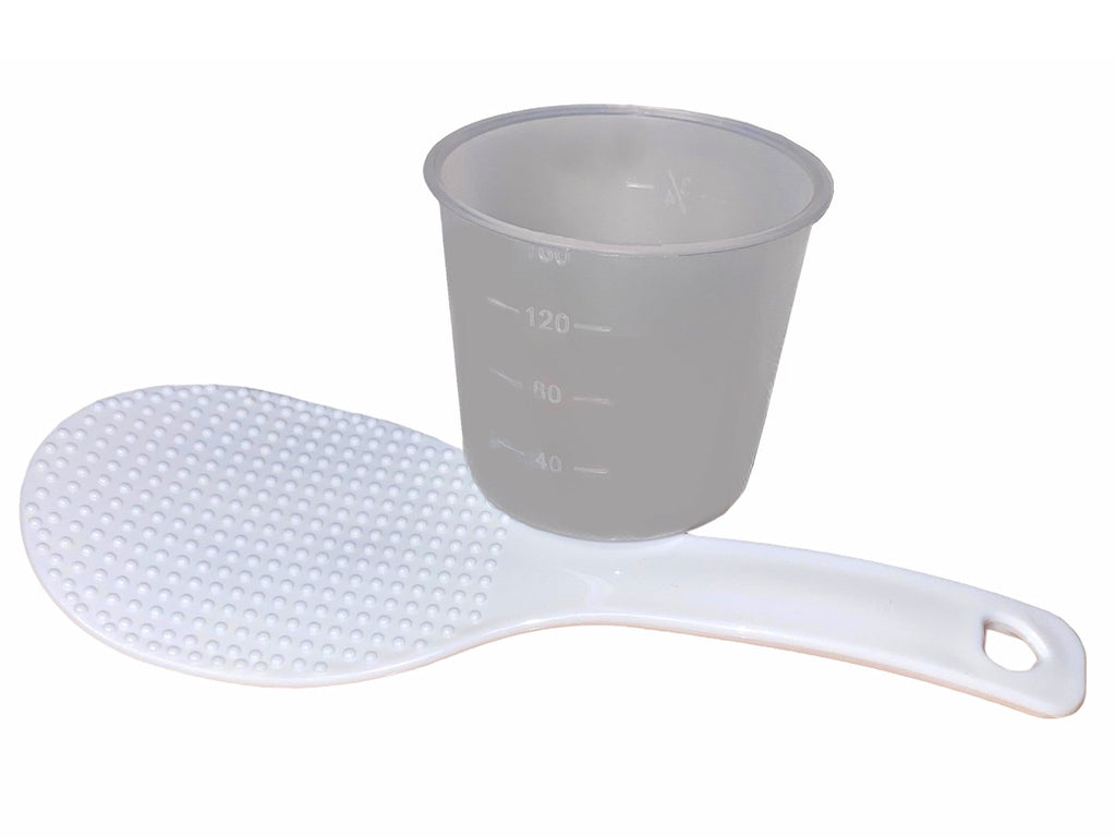 Plastic Spatula & Measuring Cup - Rice cooker accessory Pars ( Peymaneh&Kafgir ) - Rice Cooker - Kalamala - Pars