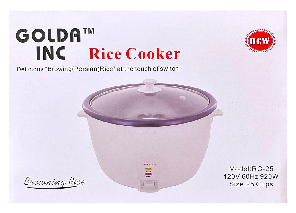 Rice Cooker Automatic - 25 Cup -Rice Crust Maker ( PoloPaz ) - Rice Cooker - Kalamala - Golda