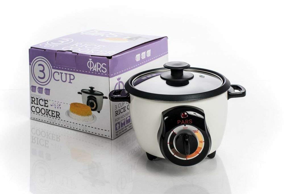 Rice Cooker Automatic - Rice Crust (Tahdig)Maker - 3 CUP - Rice Cooker - Kalamala - Pars