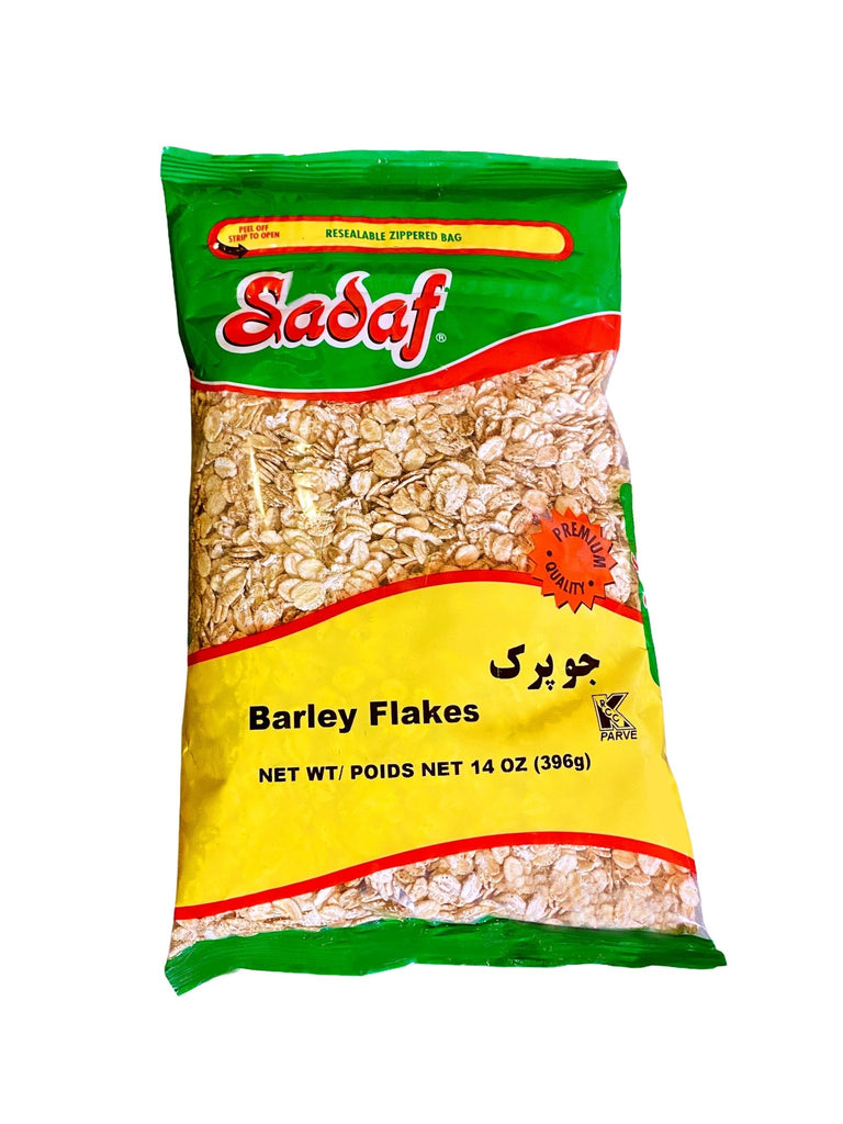 Rolled Barley Flakes ( Jo Parak ) - Whole Grains - Kalamala - Sadaf