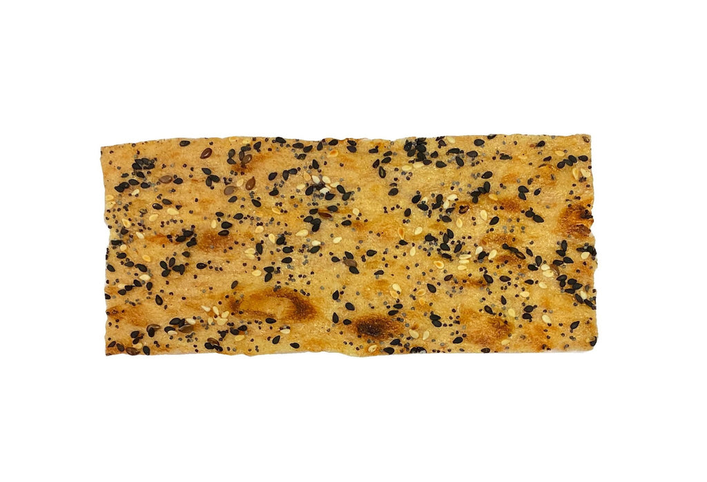 Sangak Multi-Seed Toasted Flat Cracker Crisp - Chips ( Naan E Khoshk) - Biscuit & Cracker - Kalamala - Ara Z