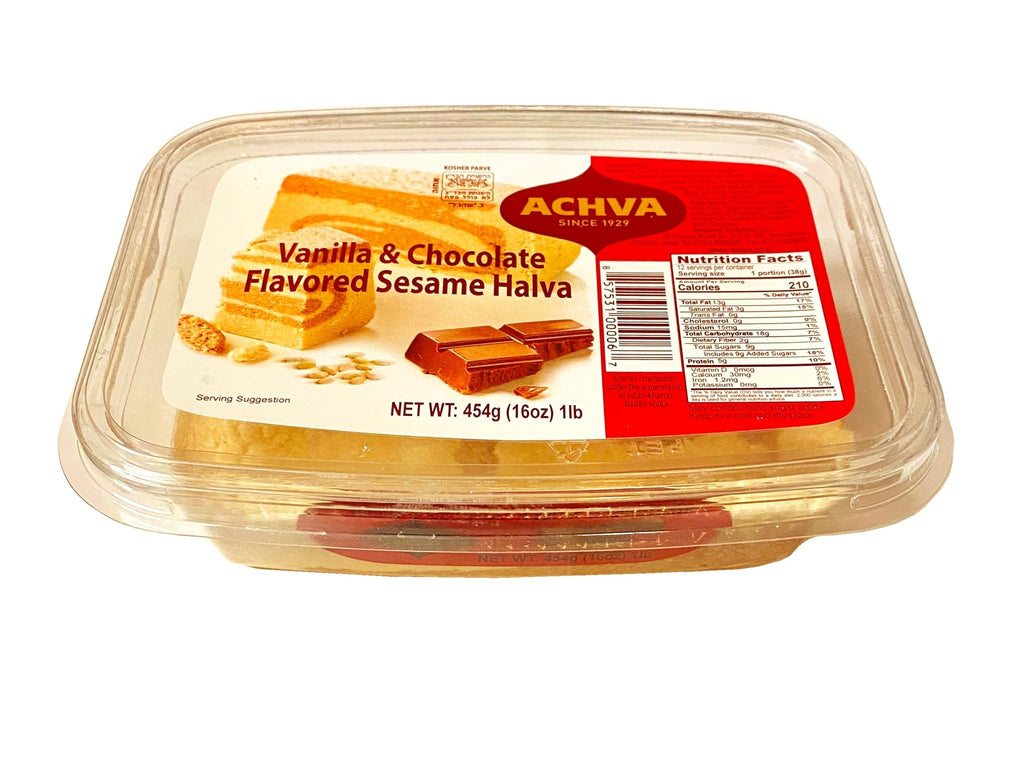 Sesame Halva - Vanilla&Chocolate - Halva - Kalamala - Achva