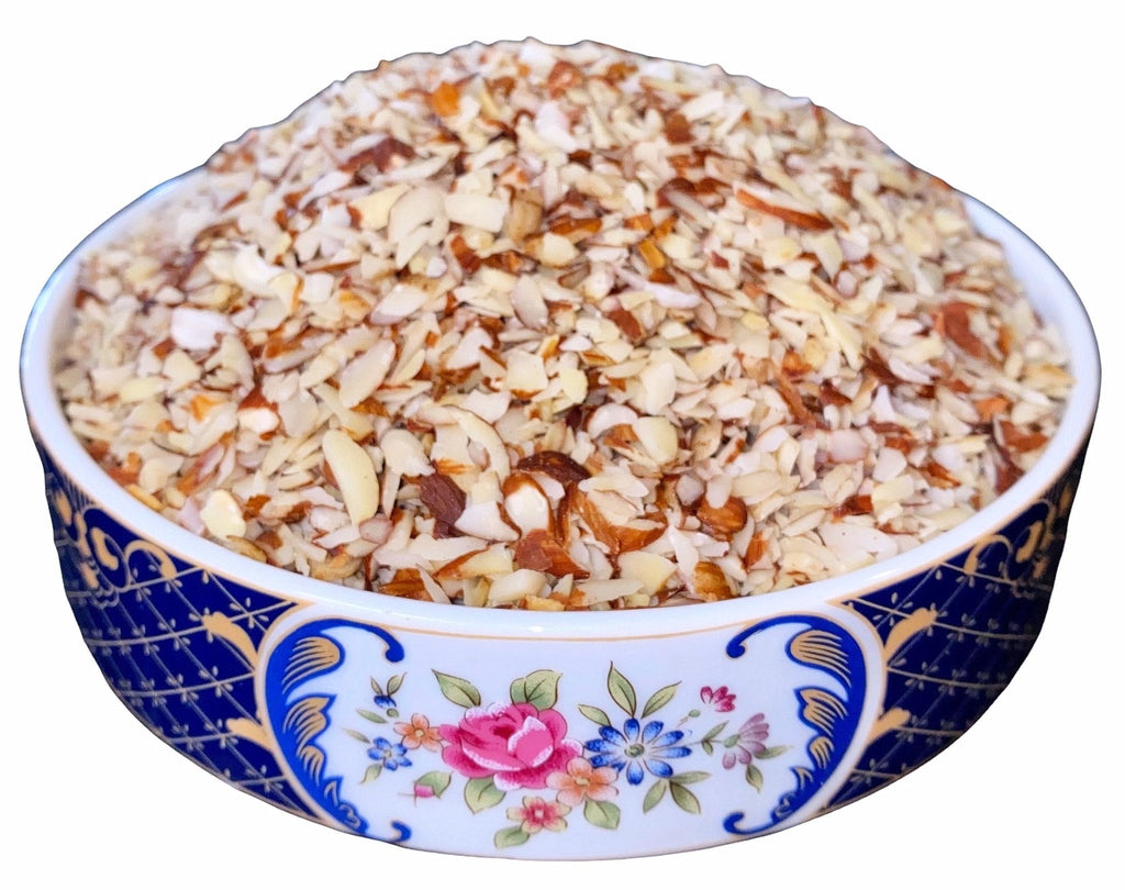 Shredded Almonds - 1 Pound ( Badam ) - Nuts - Kalamala - Kalamala