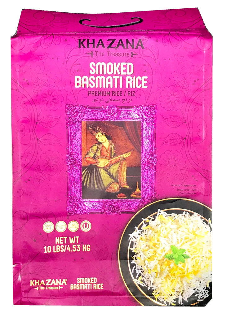 Smoked Basmati Rice - 10 Lb ( Berenj E Doodi-Doudi ) - Rice - Kalamala - Khazana