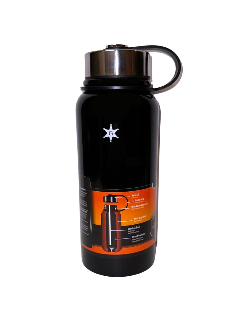Stainless Steel Heavy-Duty Thermos Vacuum Bottle - Flask - 1000 ml -HOT/COLD - Serveware - Kalamala - Golden Star