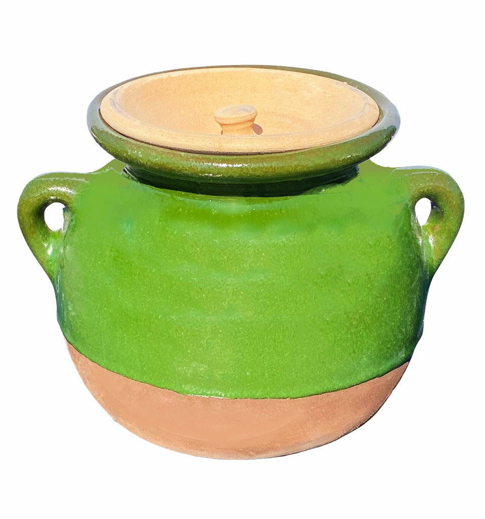 Traditional Dizi Clay Pot with lid - 1.5 L -3 Persons ( Dizi ) - Dizi - Kalamala - Kalamala