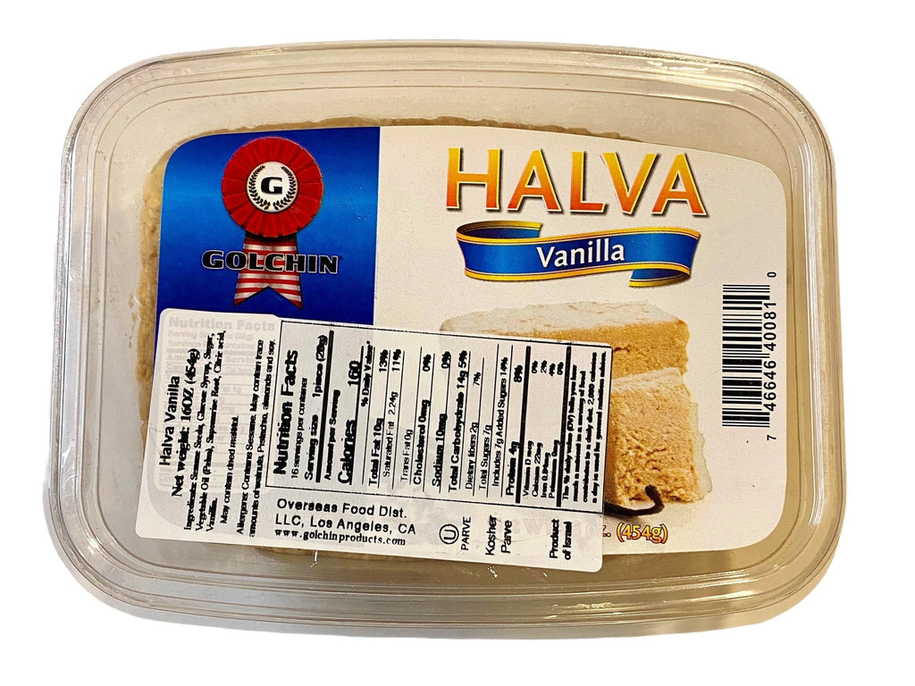 Vanilla Halva ( Halvardeh ) - Halva - Kalamala - Golchin