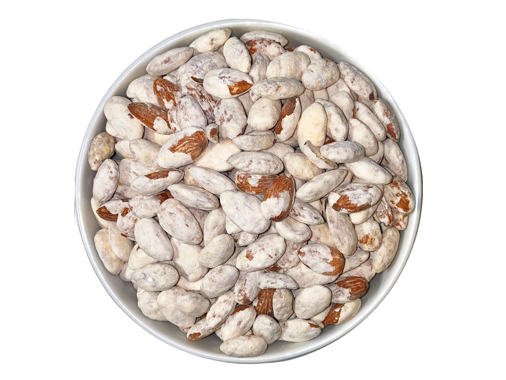 Yogurt Almonds Sweet - 1 Pound ( Badam-Badoom ) - Candied Nuts - Kalamala - Kalamala